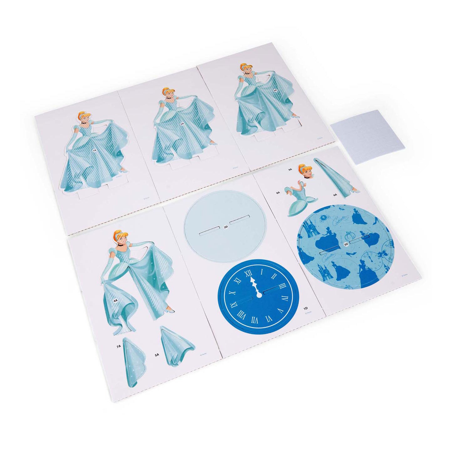 Canenco Disney princess cinderella maak je eigen 3d figuur