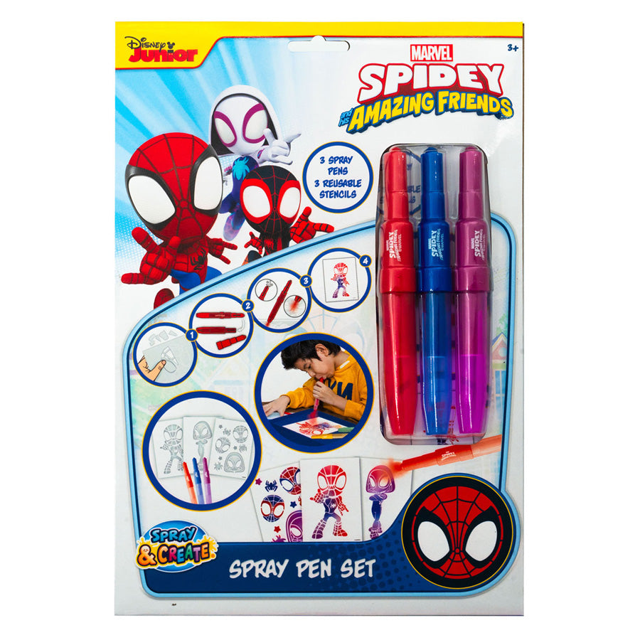 Canenco Spidey blaaspennen set