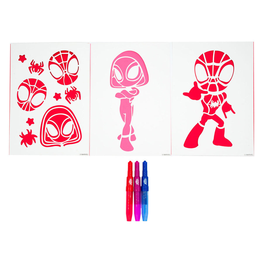 Canenco Spidey blaaspennen set