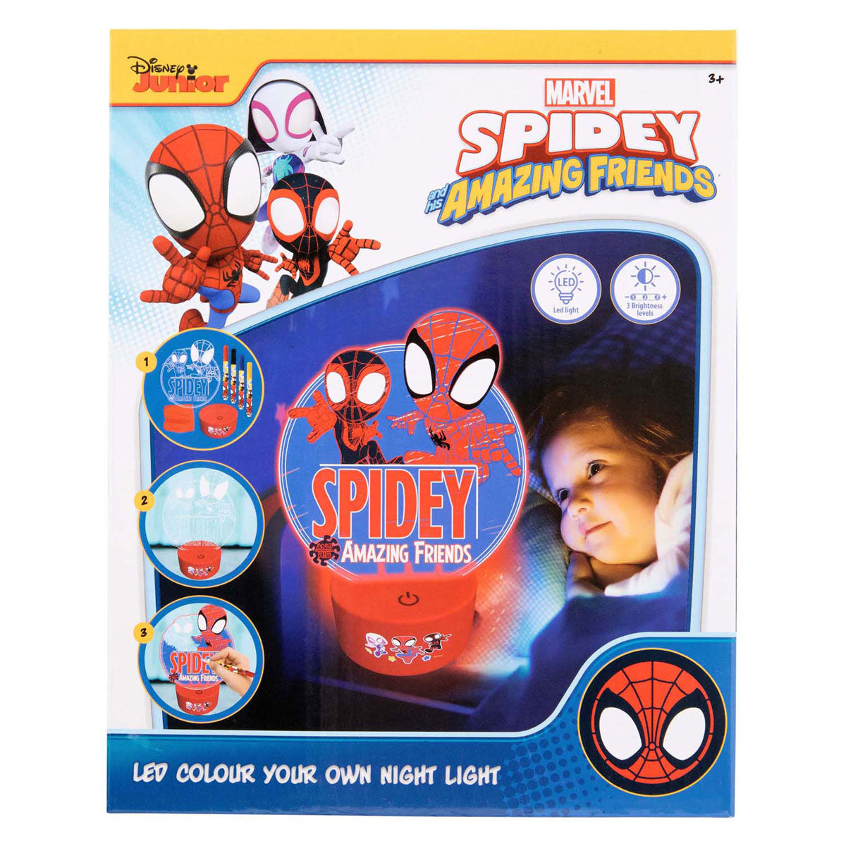 Disney Spidey maak je eigen led nachtlampje