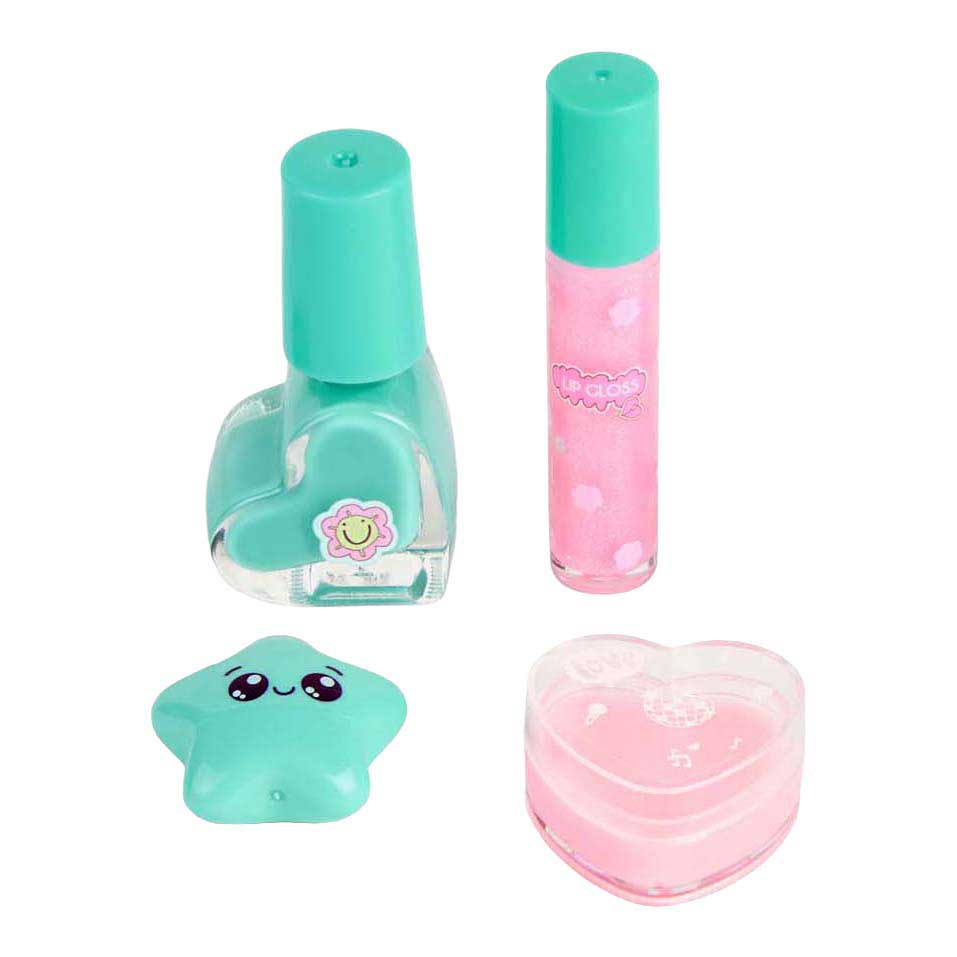 Canenco Create it! beauty make-up set in fluffy rugtas