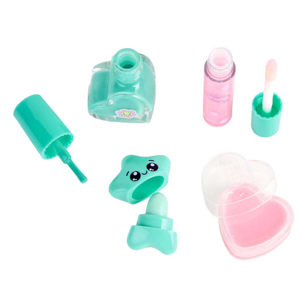 Canenco Create it! beauty make-up set in fluffy rugtas
