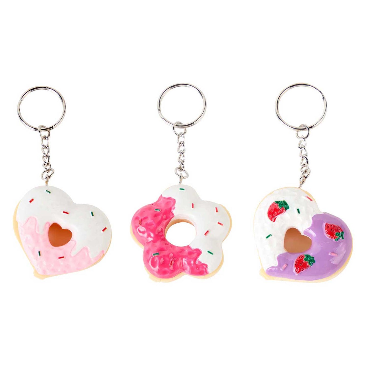 Canenco Create it! candy explosion donut lippenbalsem sleutelhanger