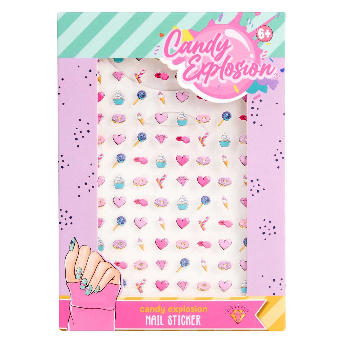 Canenco Create it! candy explosion nagelstickers