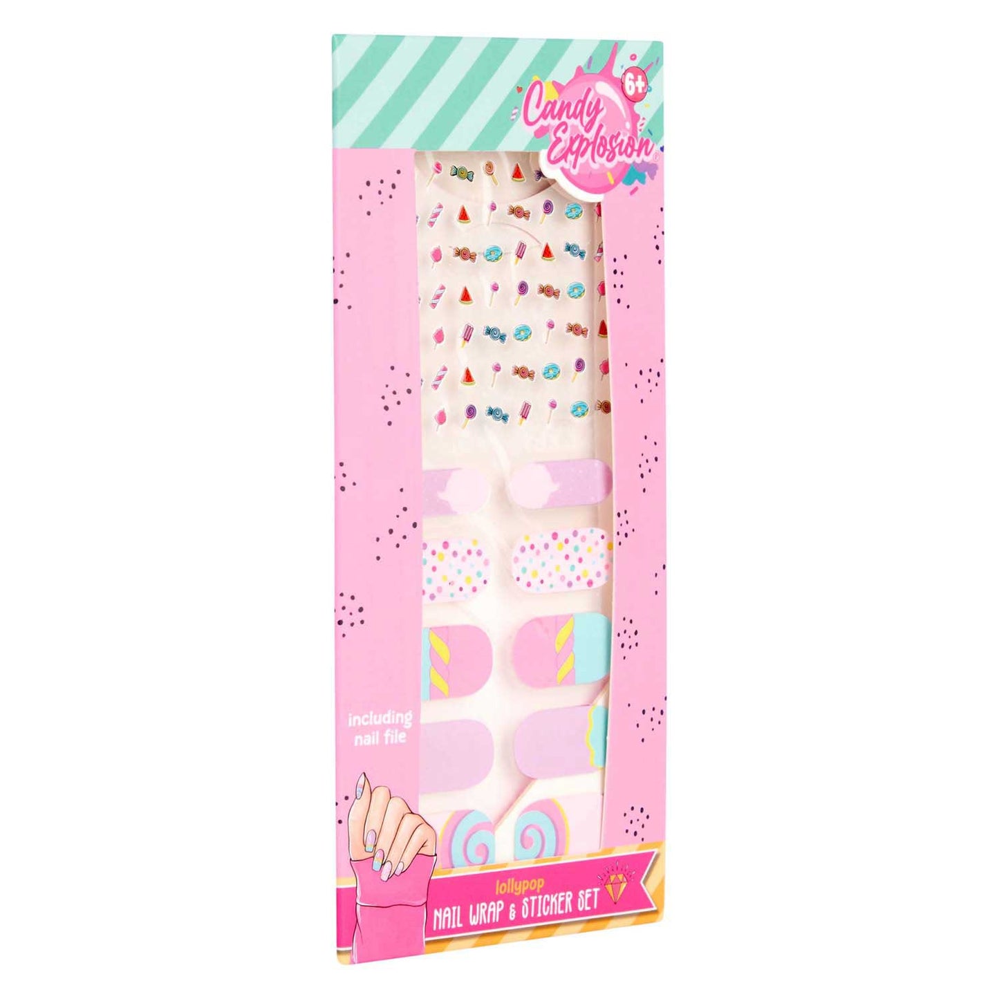 Canenco Create it! candy explosion nagelstickers creatie set