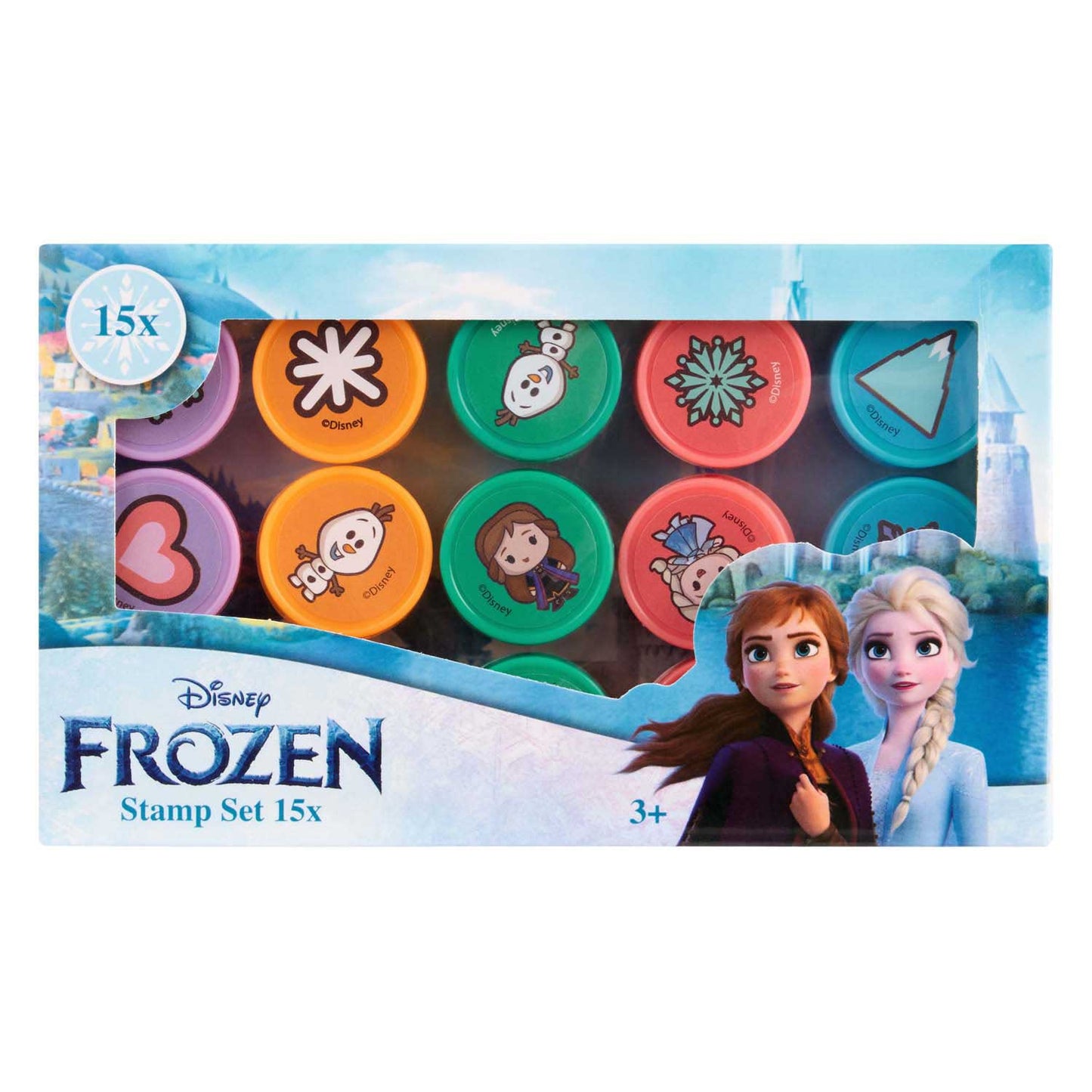 Canenco Frozen stempelset, 15st.