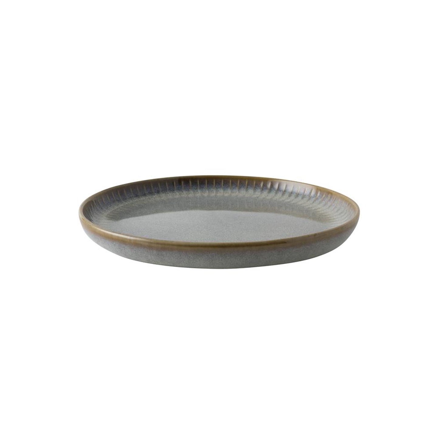 Dutch Rose sapphire bord ø18,5cm grijs