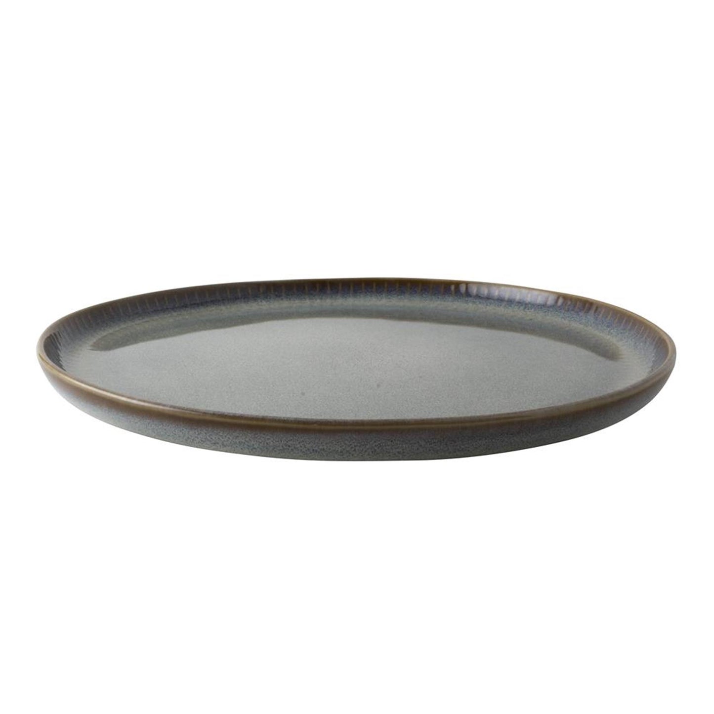 Dutch Rose sapphire bord ø28cm grijs 4st