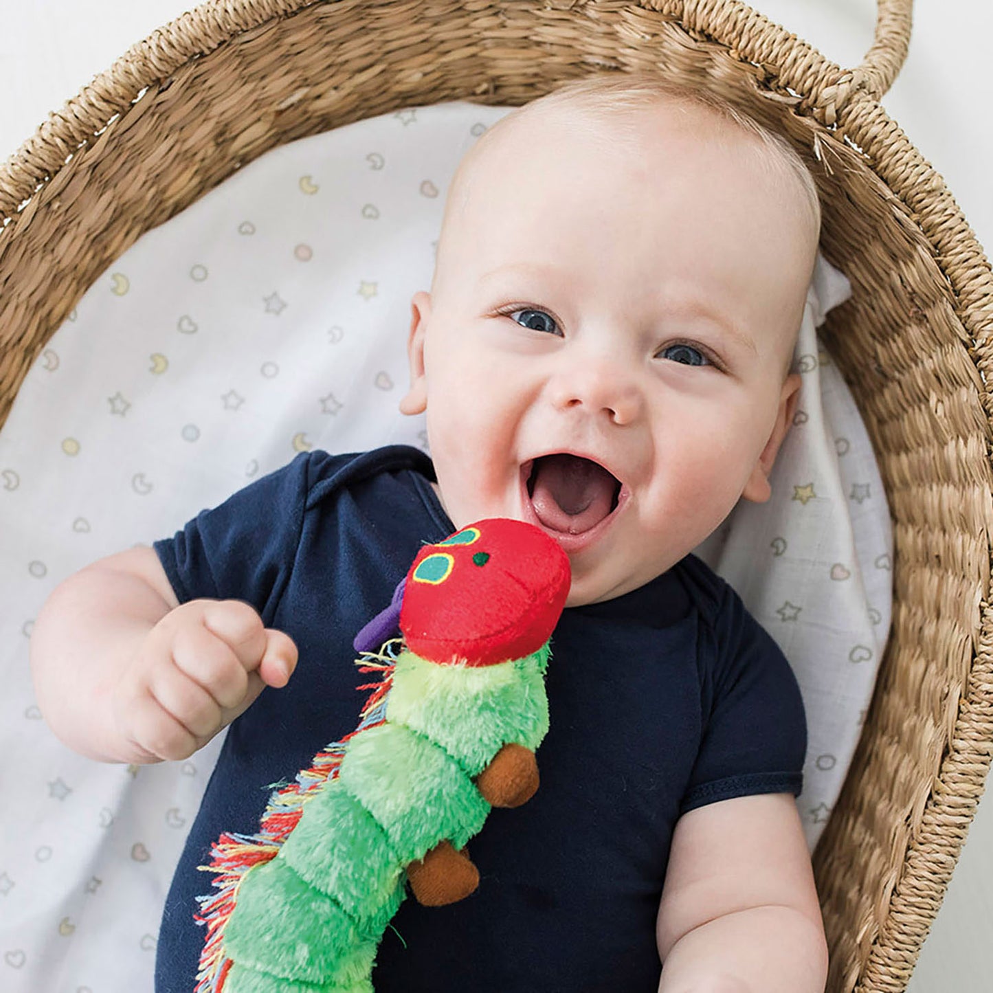 Bambolino Rupsje nooitgenoeg pluchen knuffel, 26cm