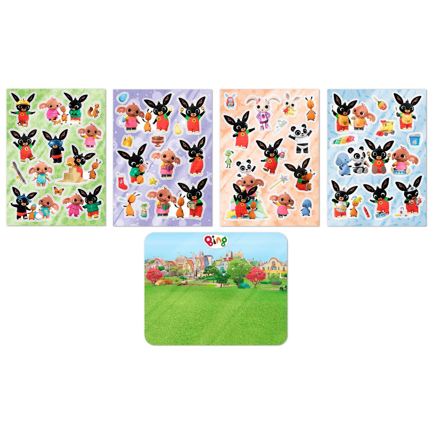 Totum Bing raamstickers, 50st.