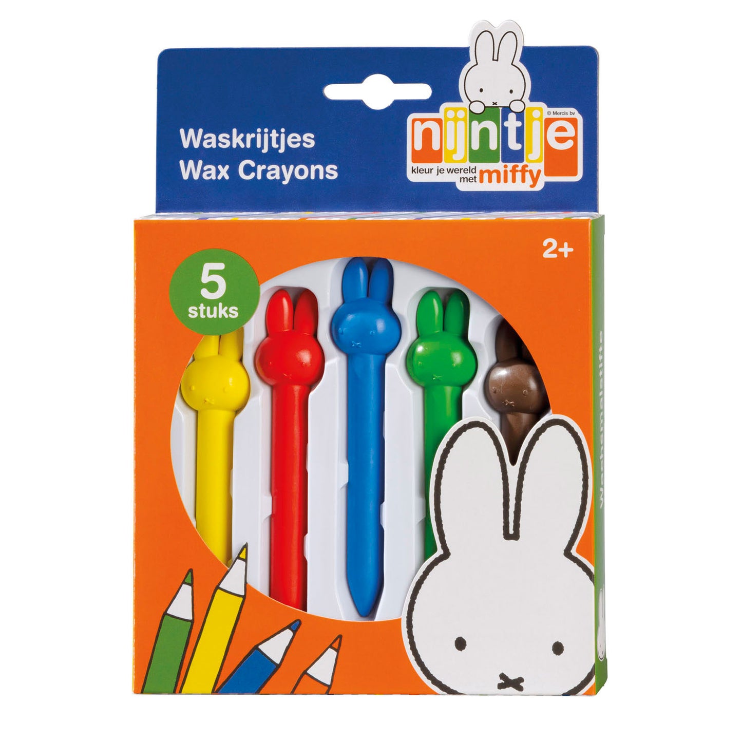 Bambolino Nijntje waskrijtjes, 5st.