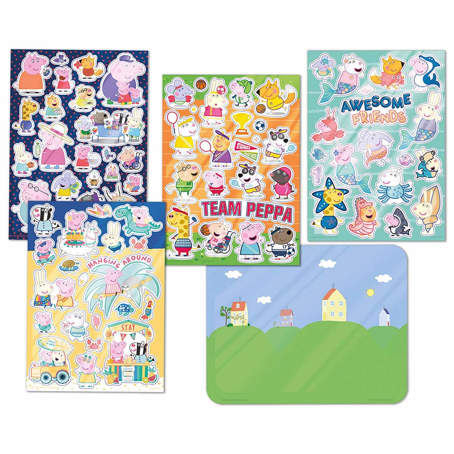 Bambolino Toys Peppa pig raamstickers