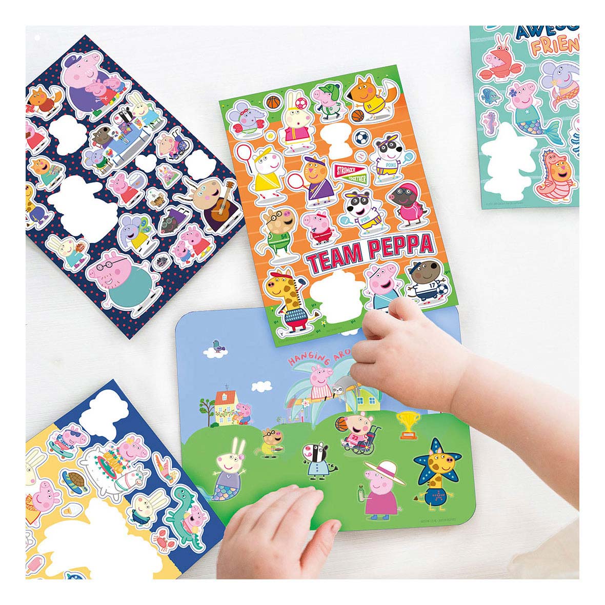 Bambolino Toys Peppa pig raamstickers