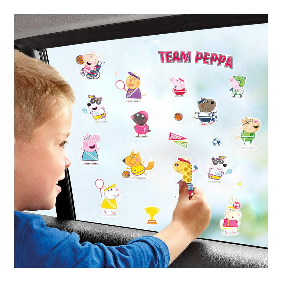 Bambolino Toys Peppa pig raamstickers