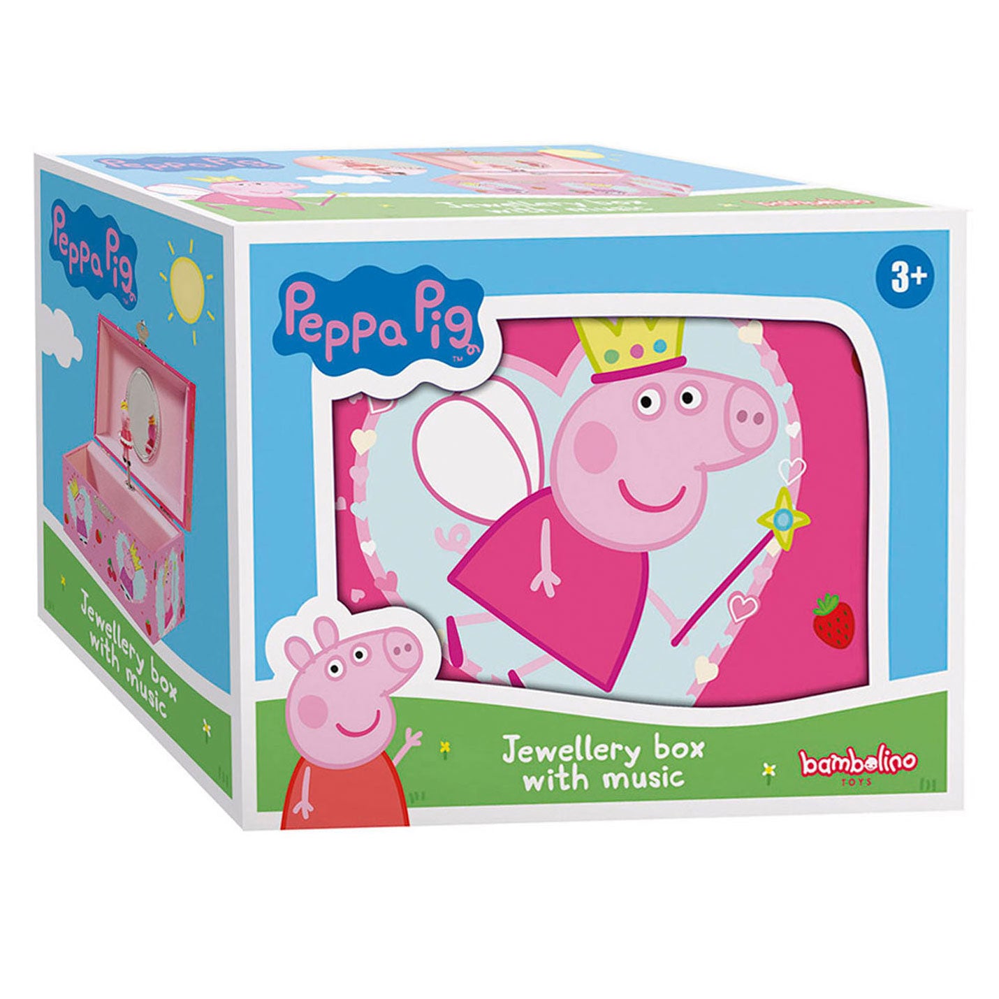 Bambolino Peppa pig juwelenkistje met muziek