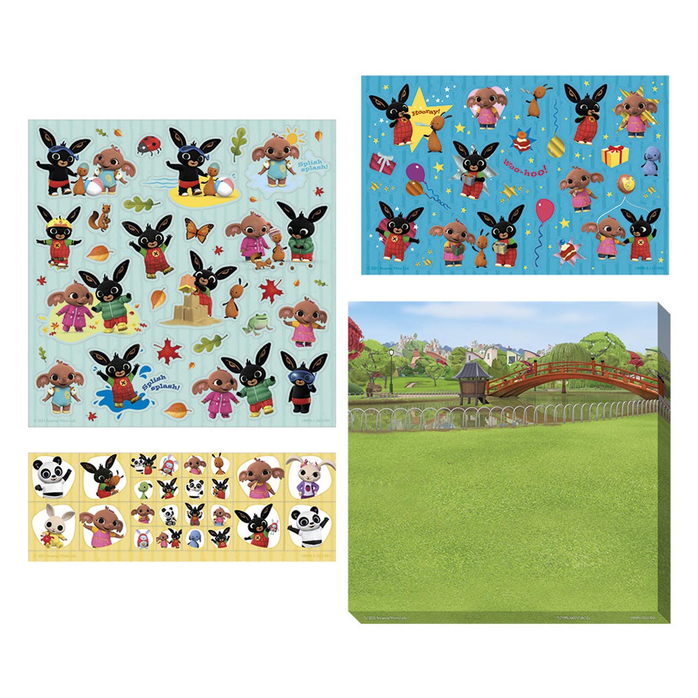 Bambolino Bing stickerset