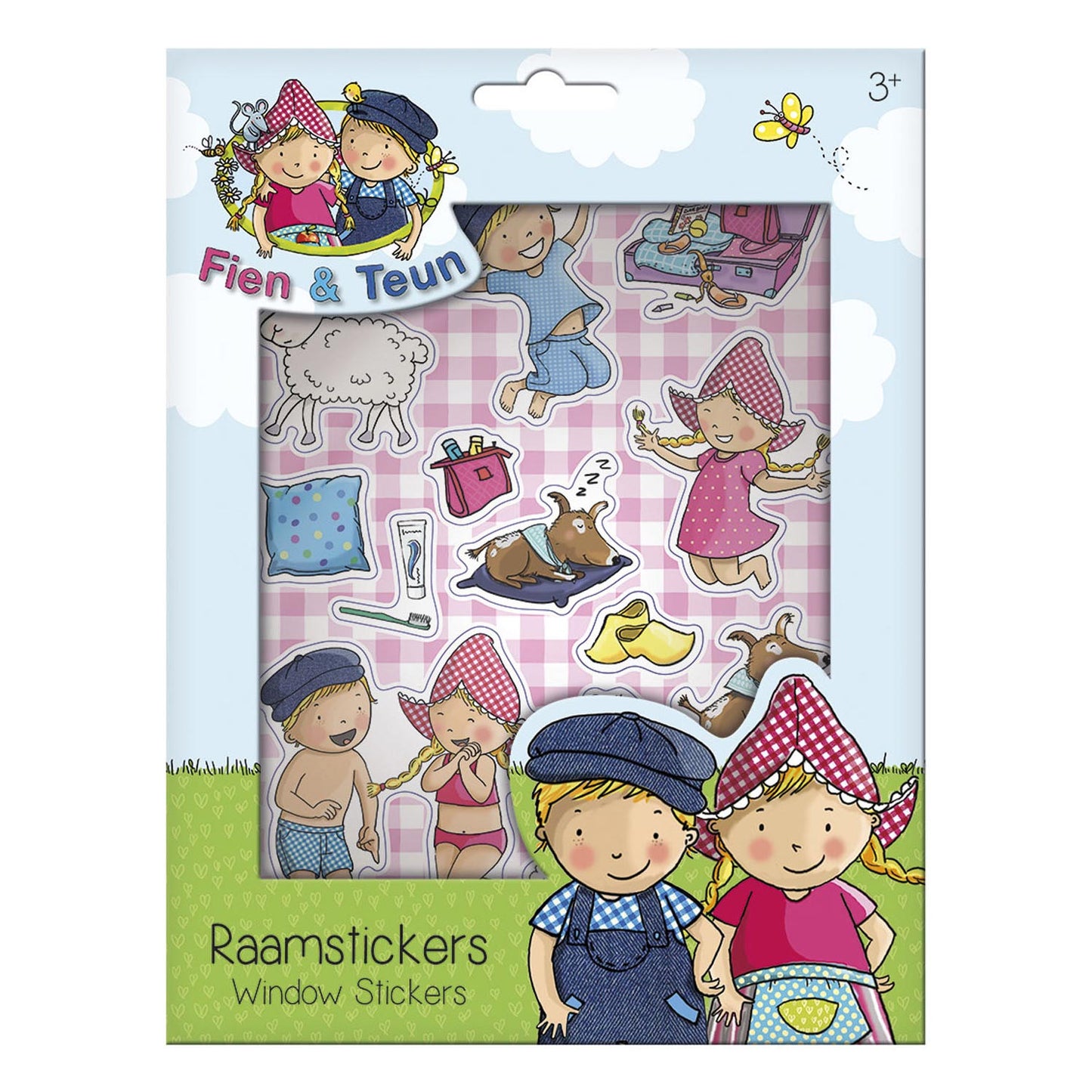 Totum Fien teun raamstickers