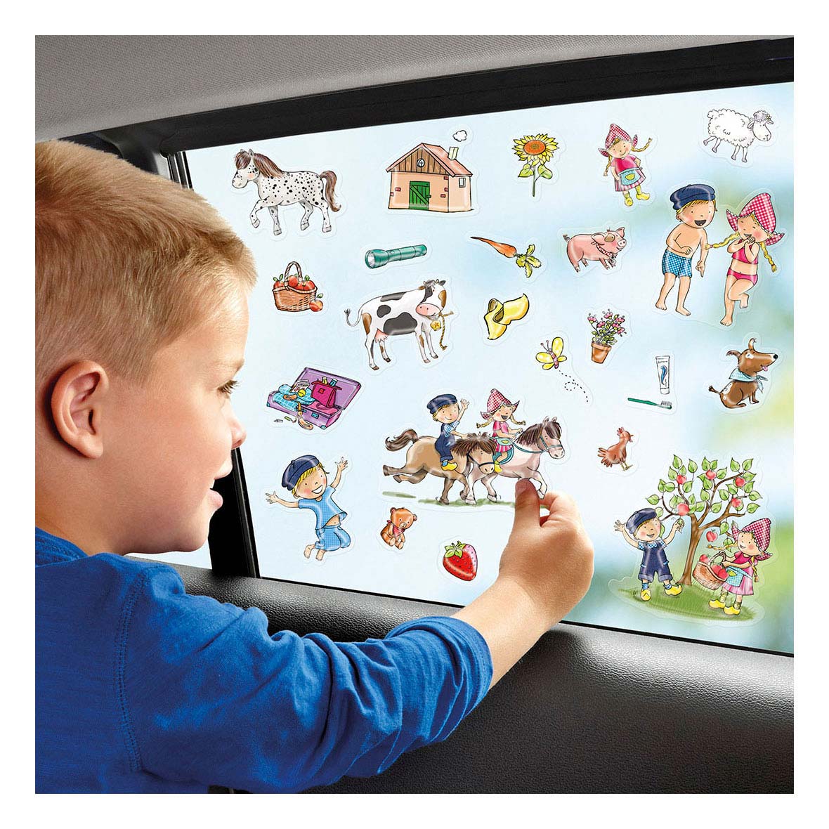 Totum Fien teun raamstickers