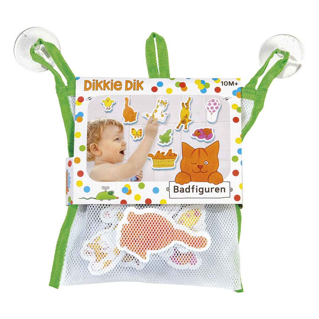 Bambolino Dikkie dik badfiguren, 10st.