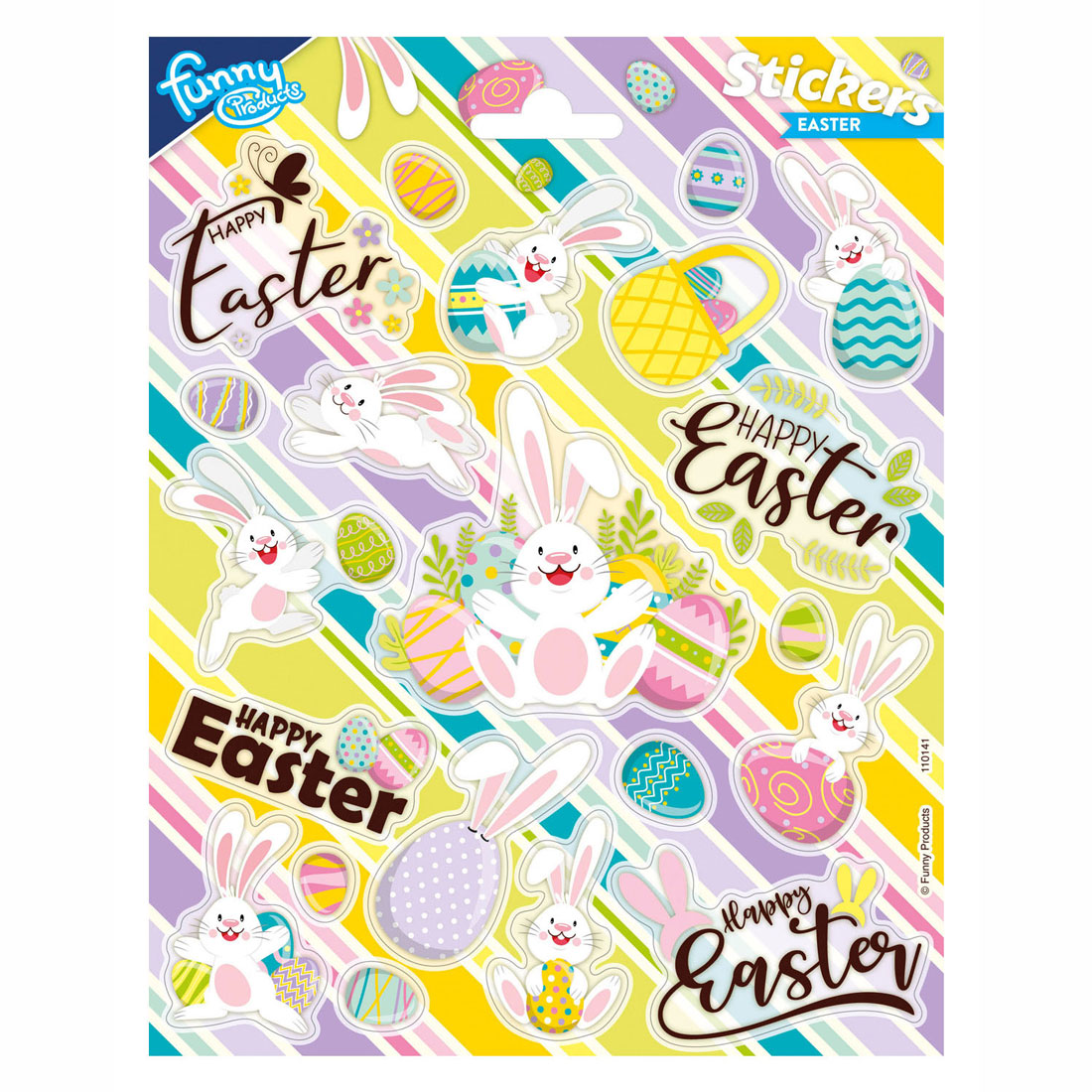 Totum Stickervel pasen