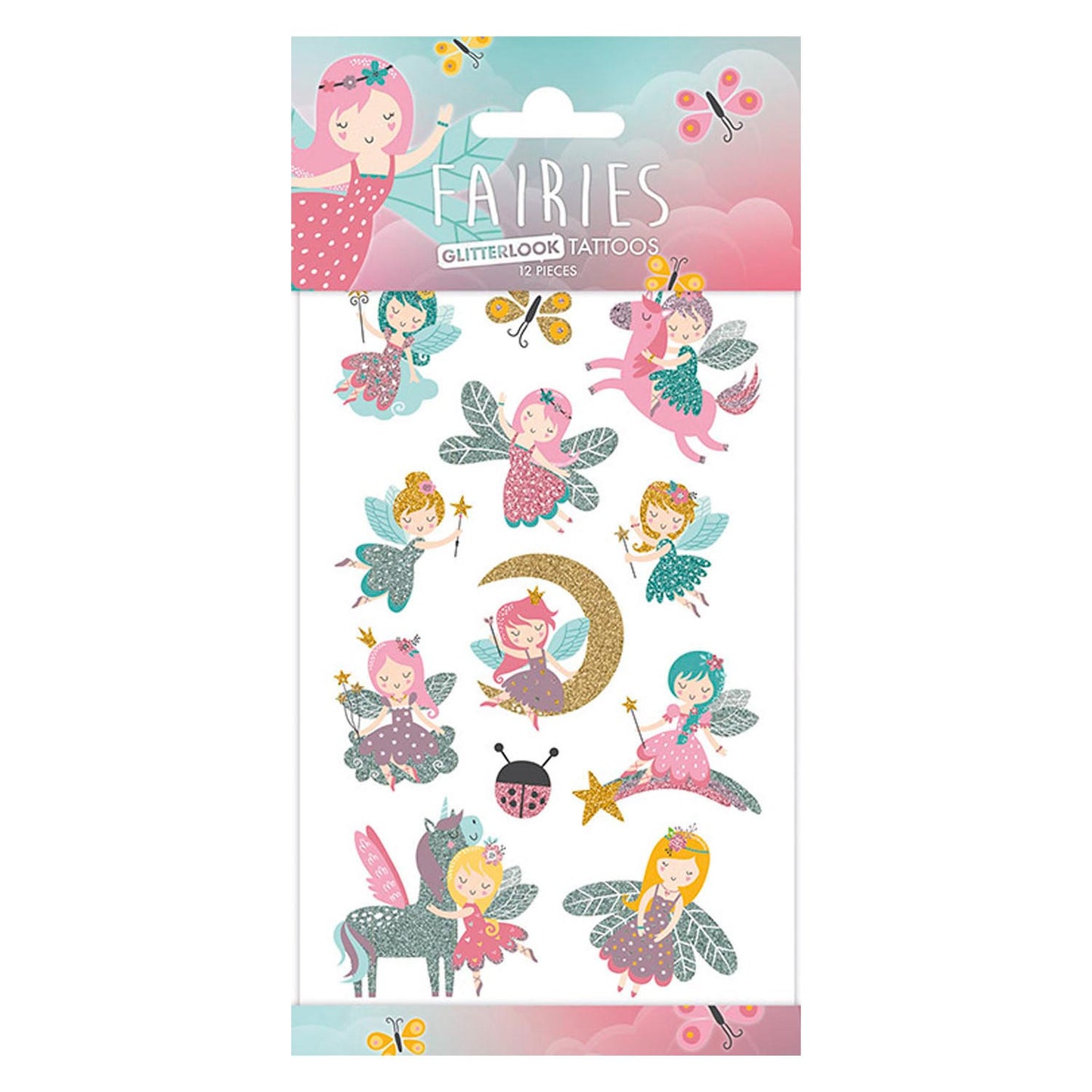 Totum Tattoos glitter fairies