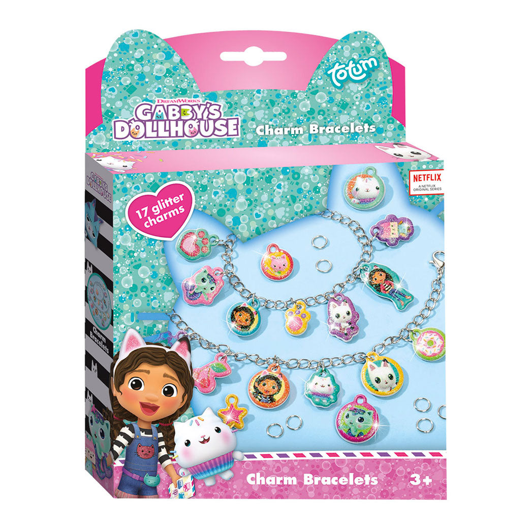 Totum Gabby's poppenhuis - glitter bedelarmbandjes