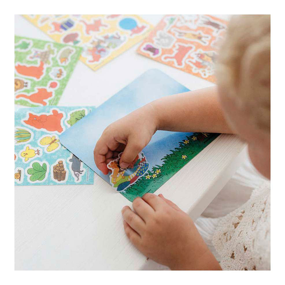Bambolino Toys Dikkie dik raamstickers, 45dlg.