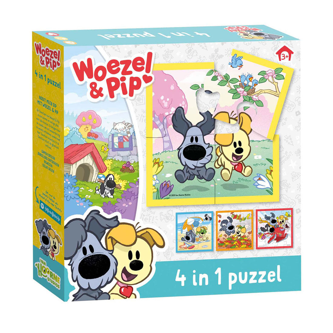 Bambolino Woezel pip 4-1puzzel