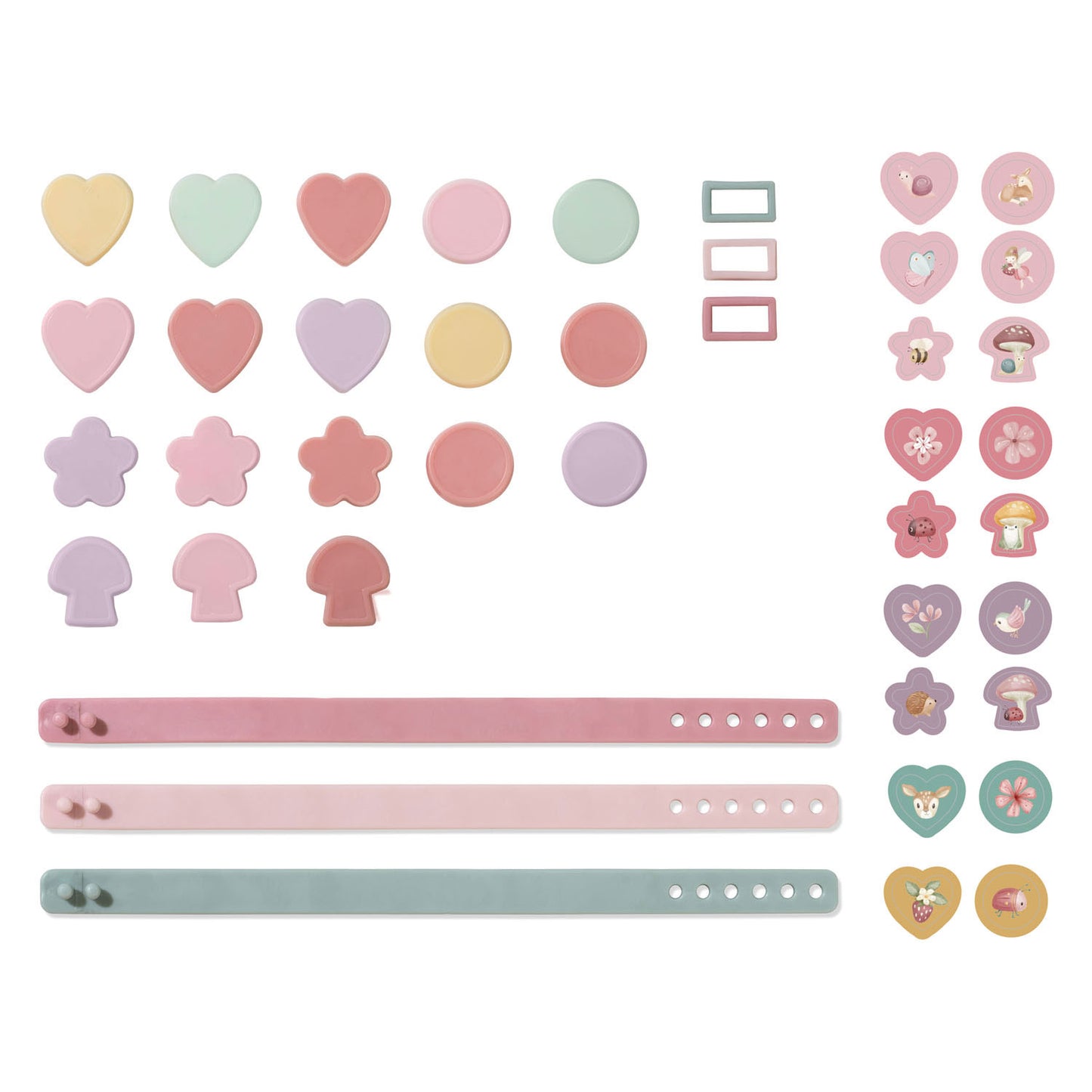 Little Dutch zelf schuif armbandjes maken fairy garden- knutselset cadeautip speelgoed