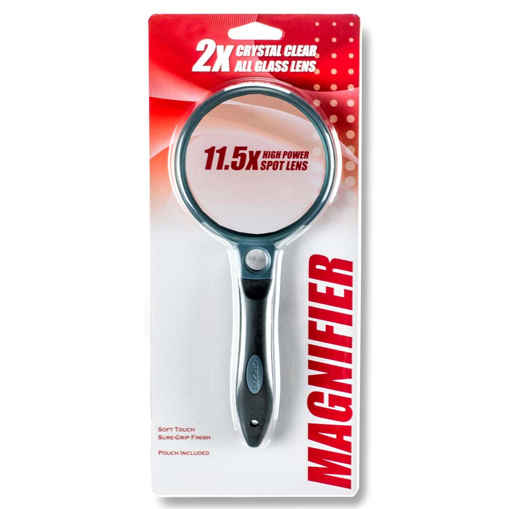 Carson Vergrootglas suregrip sg-10 zwart