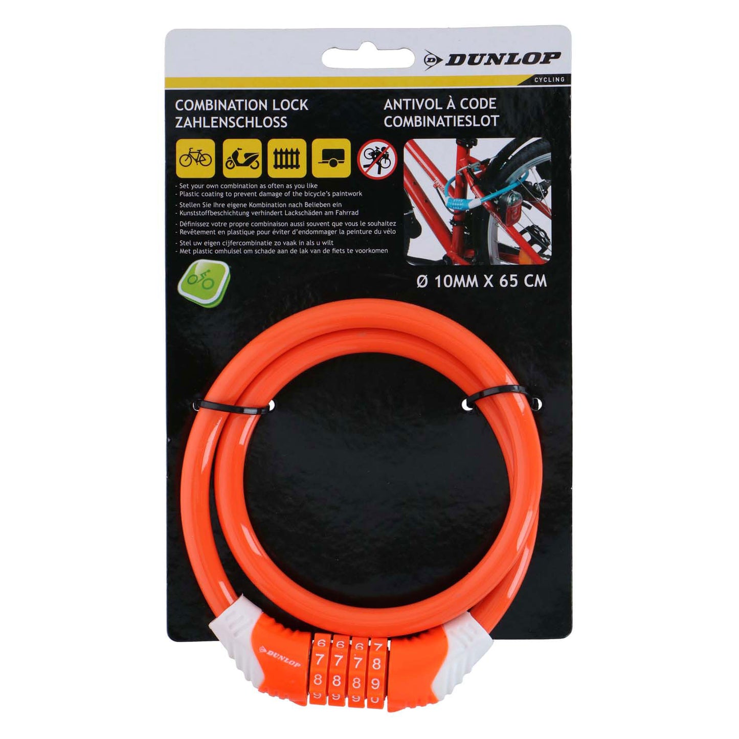 Dunlop Cijferkettingslot