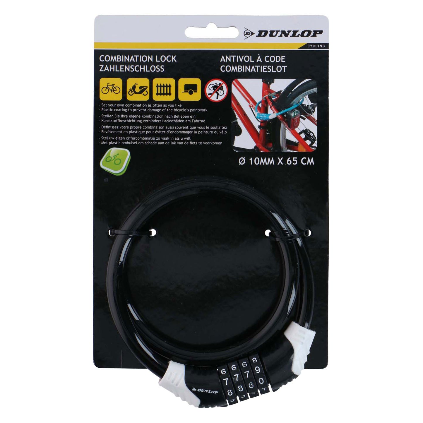 Dunlop Cijferkettingslot
