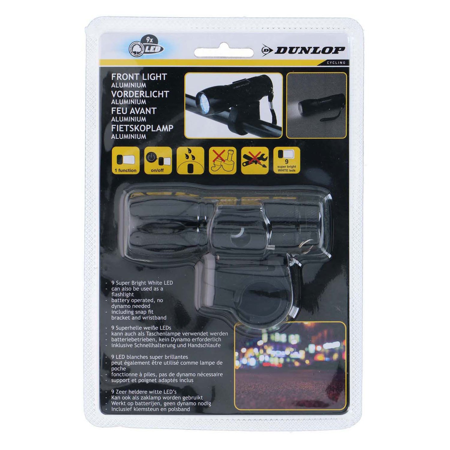 Dunlop Fietskoplamp