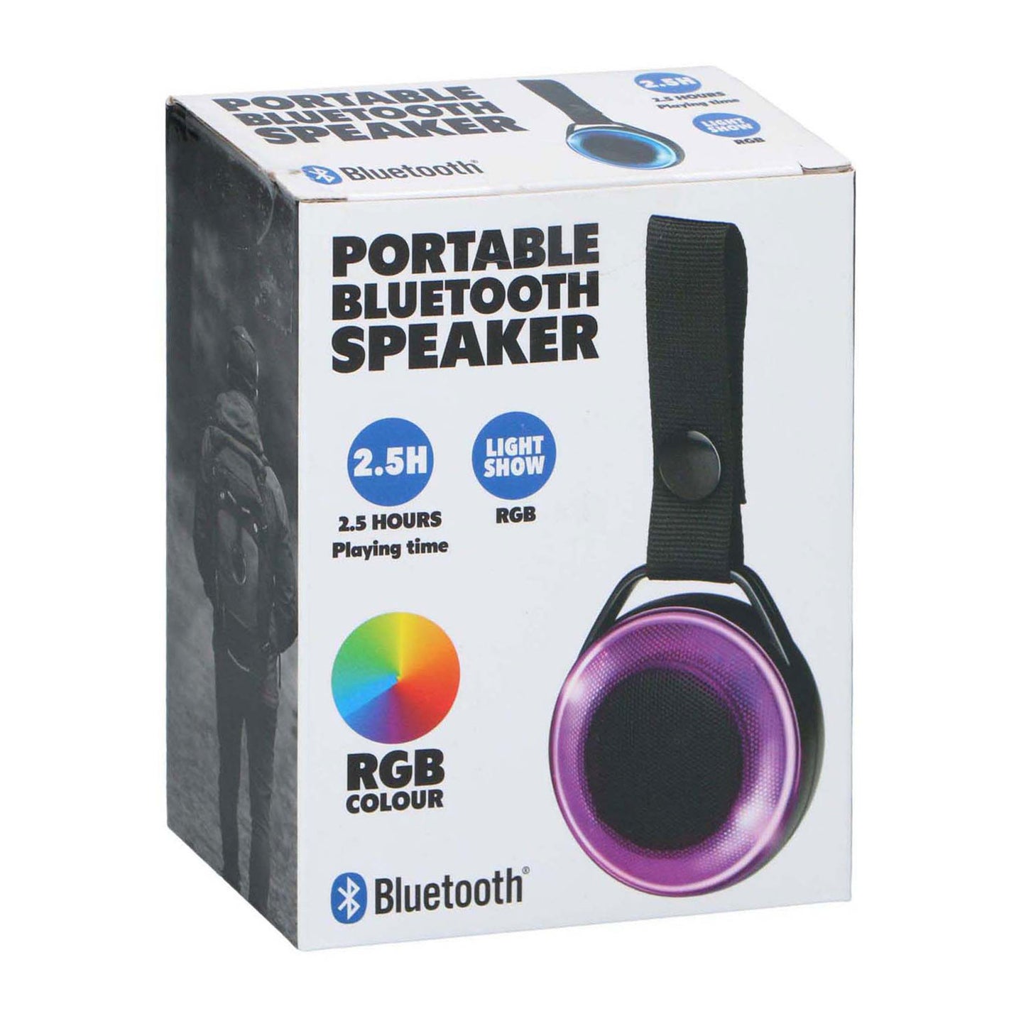 Bluetooth Speaker met Verlichting Draagbaar