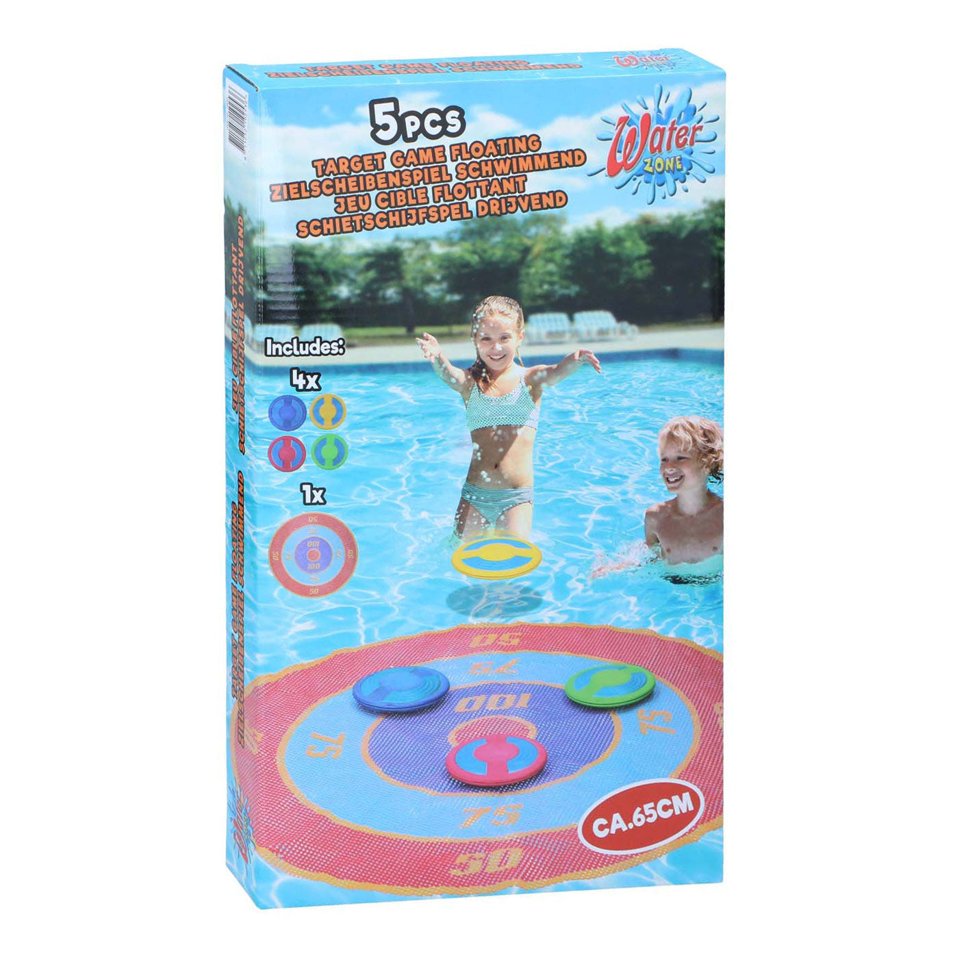 Eddy Toys Drijvend doelspel, 5dlg.