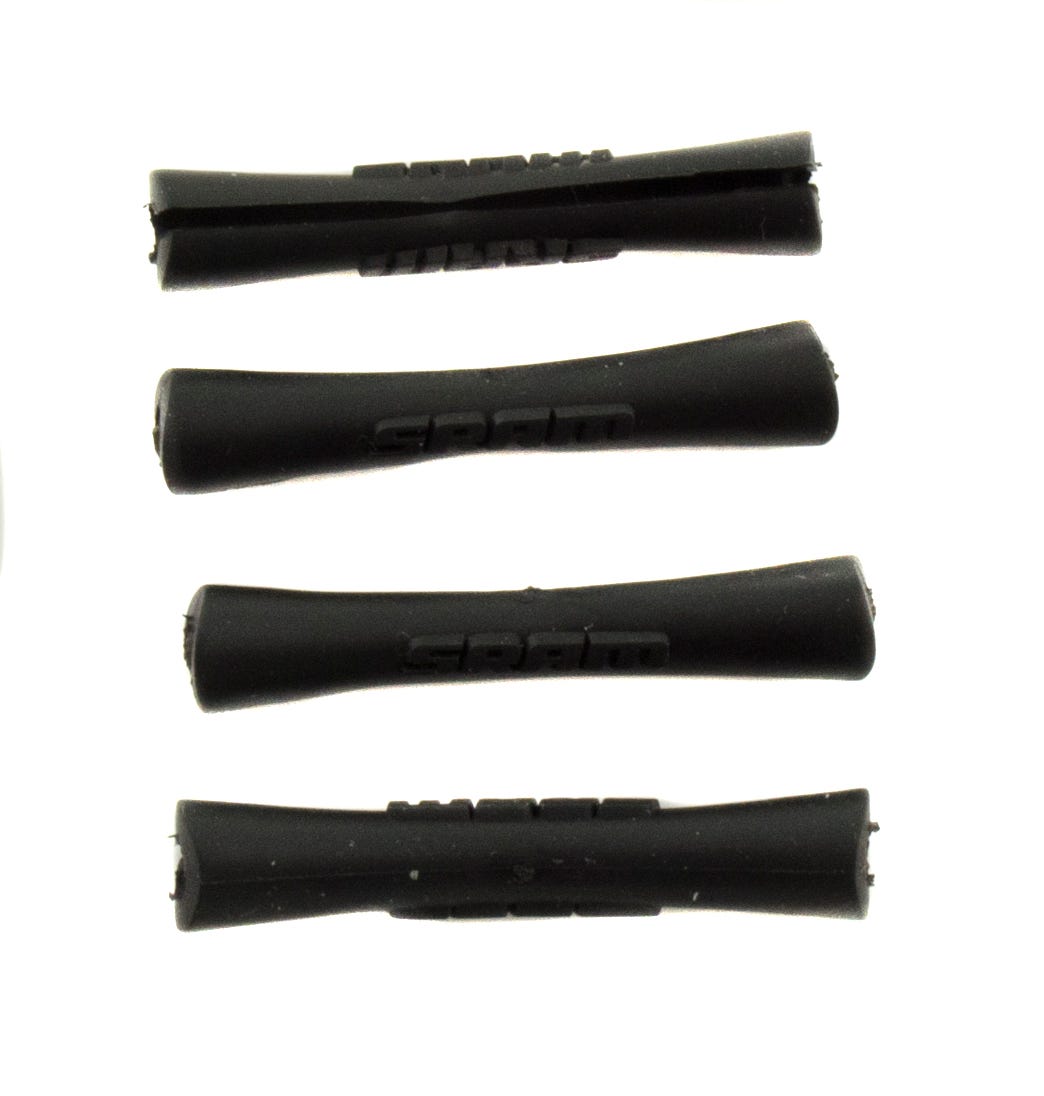 Sram kabeldeel frame beschermers 2x 4mm en 2x 5mm zwart - 194039