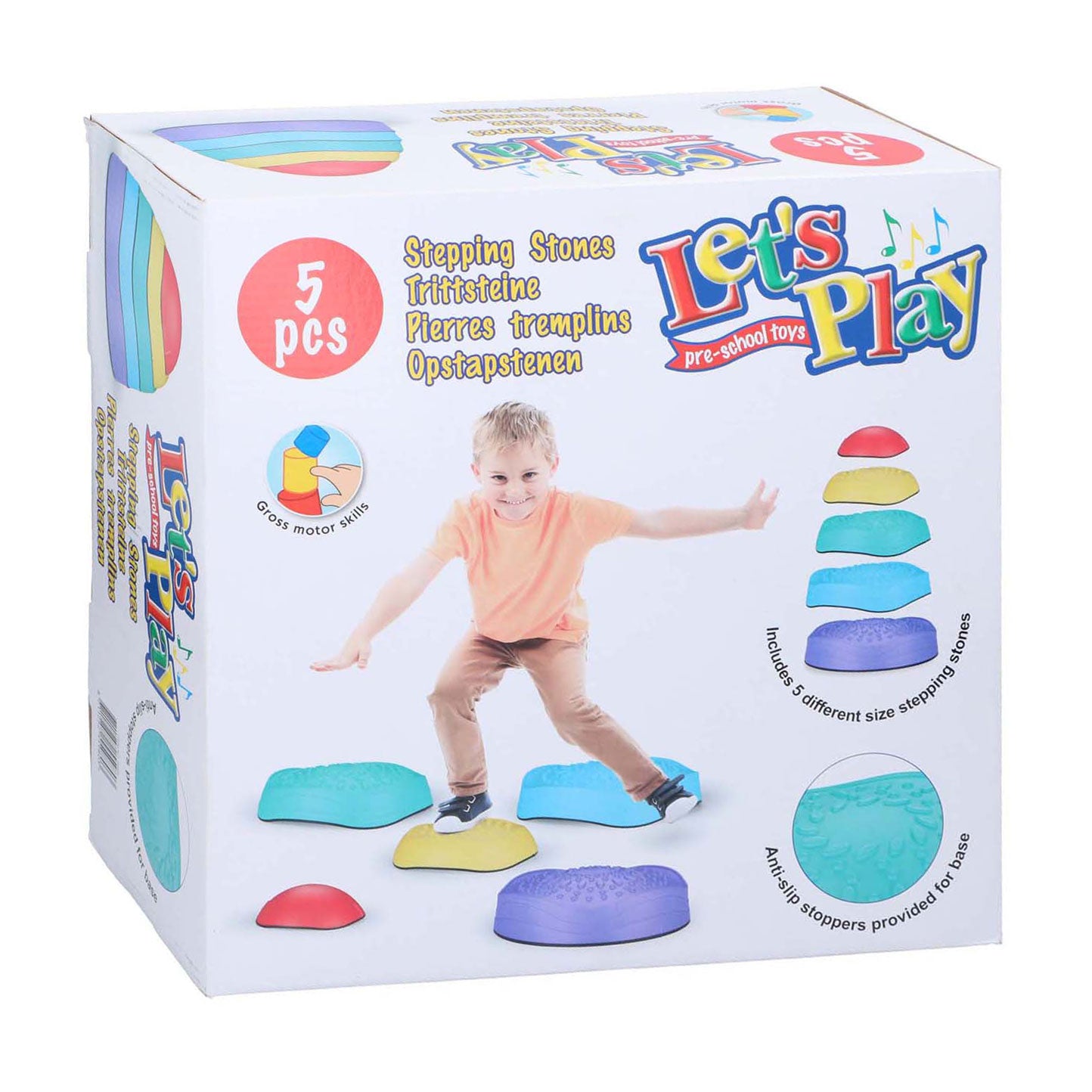 Eddy Toys Opstapstenen - 5dlg.