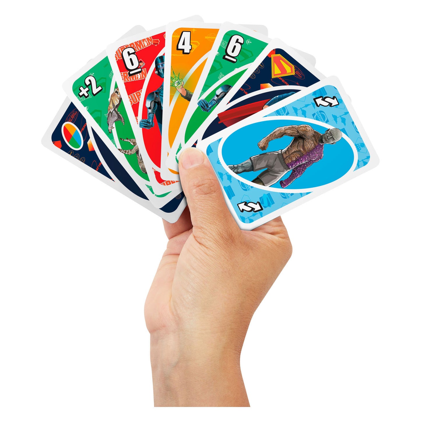 Mattel Uno superman kaartspel