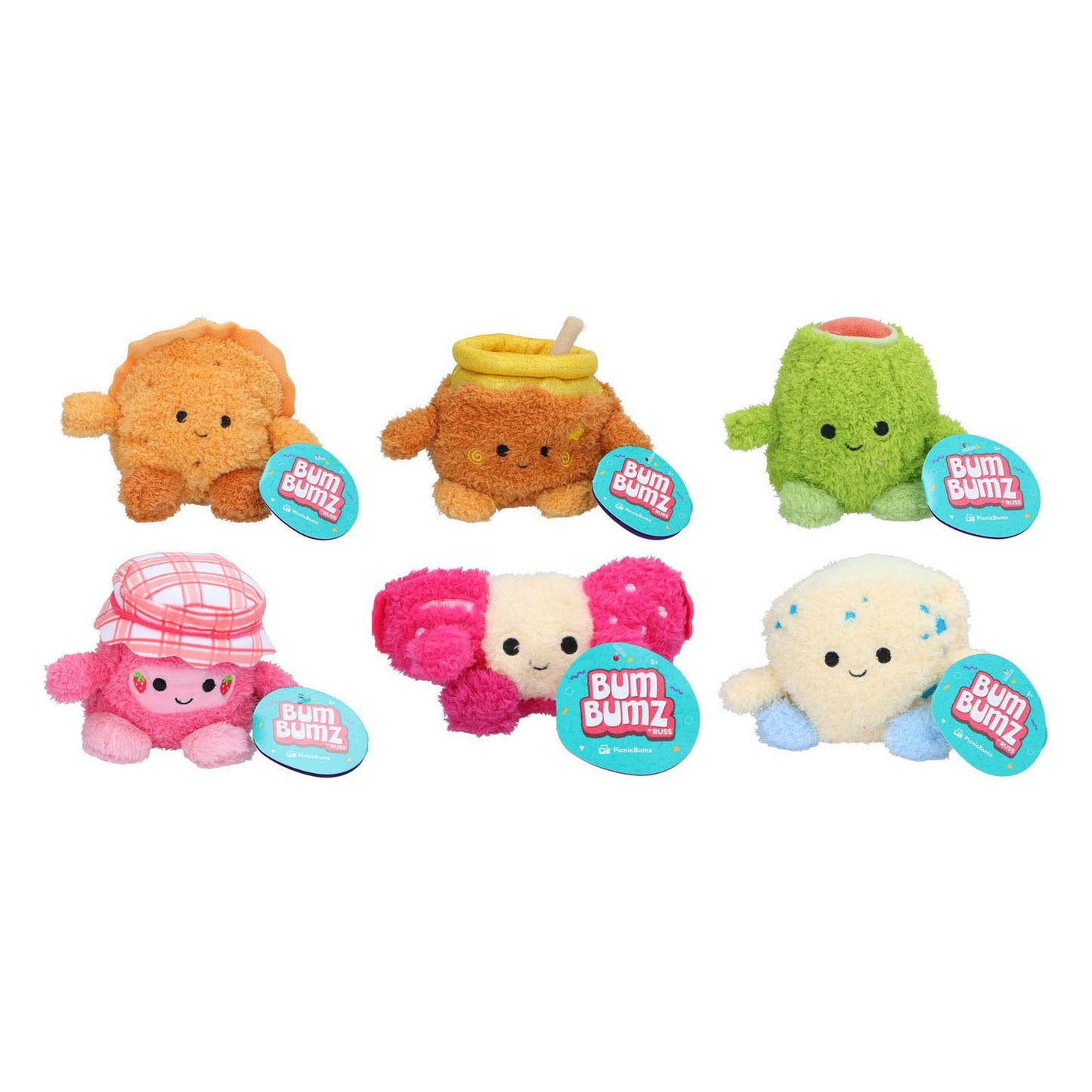 BumBumz picnicbumz pluche knuffel - 18cm
