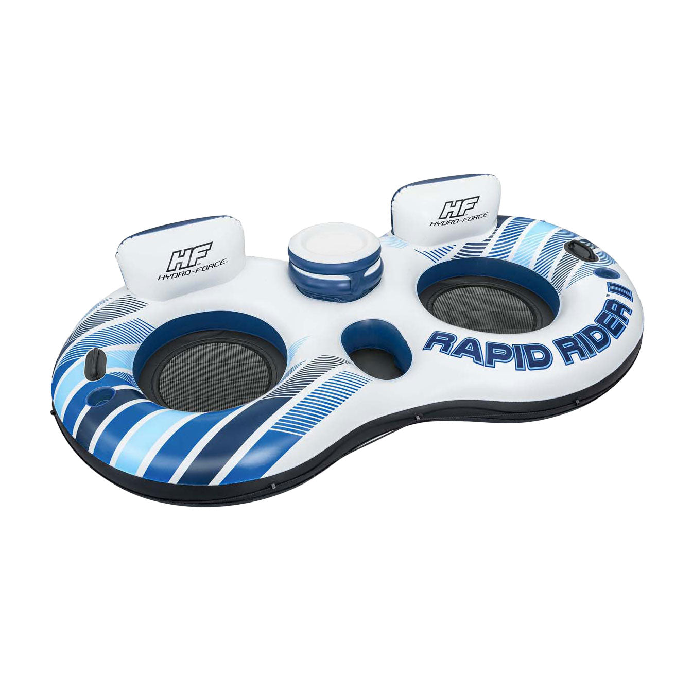 Bestway Hydro force rapid rider double tube zwemring, 240cm