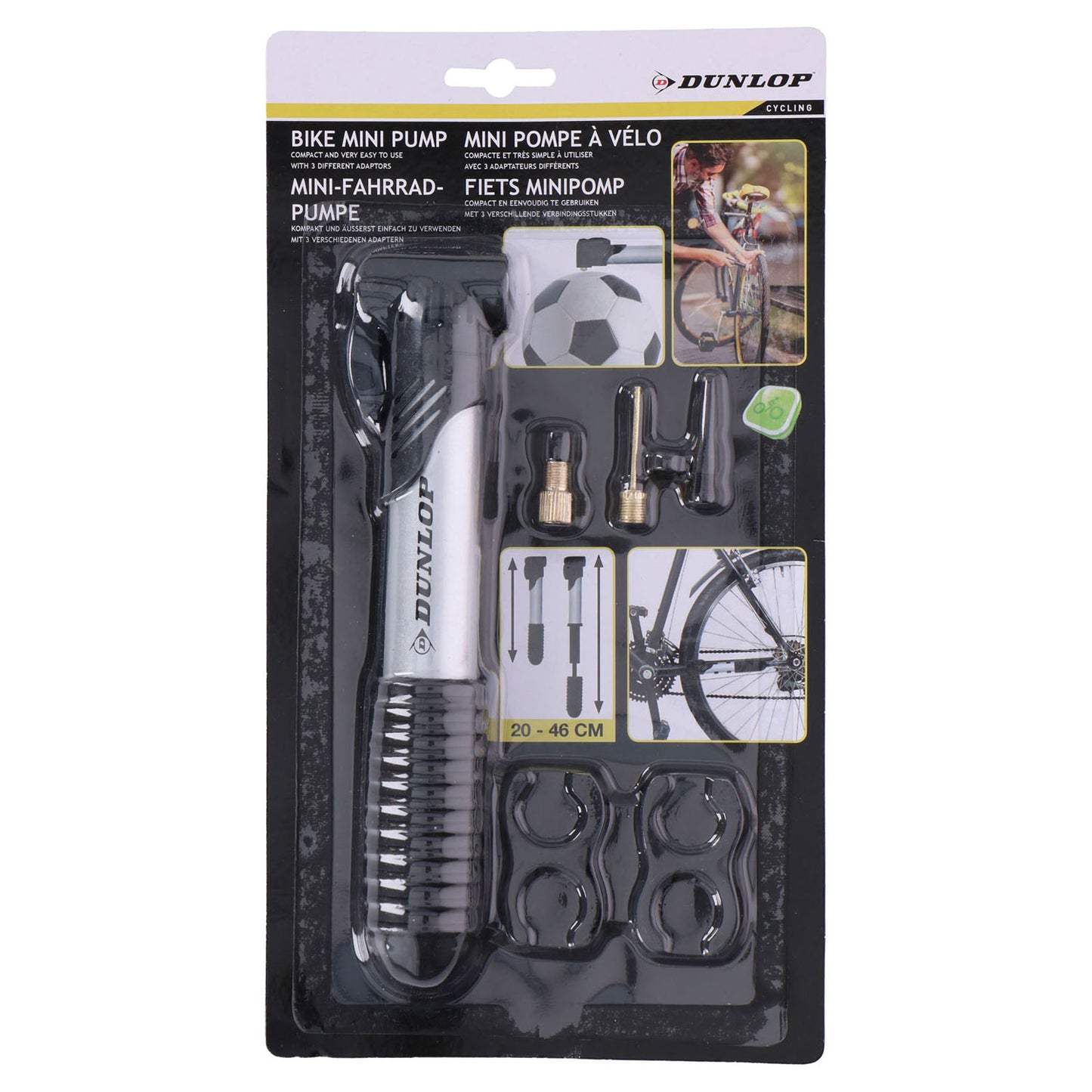Dunlop Fietspomp mini set