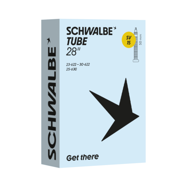Schwalbe Benelux B.V. Schwalbe binnenband sv15 28 23 30-622 630 fv 50mm