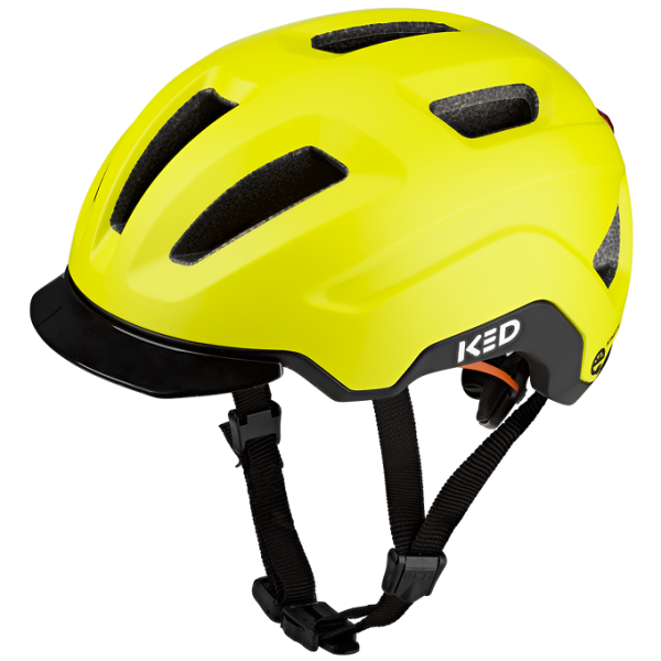 Ked Fietshelm pedalon l (59-63cm) - mat geel