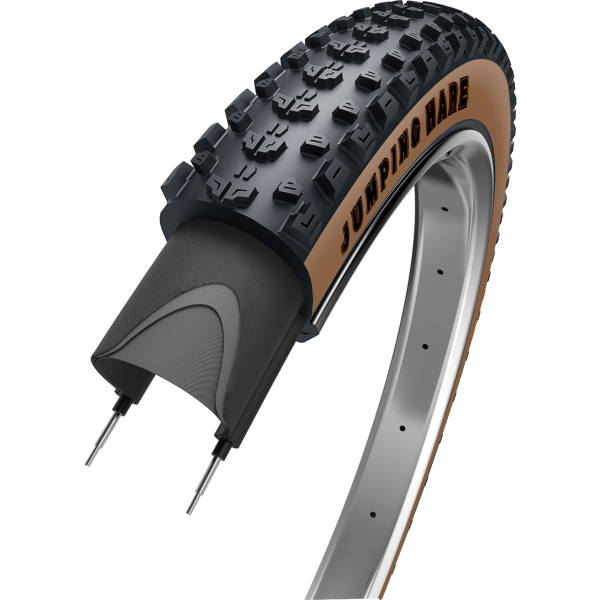 Edge Vouwband jumping hare 27.5 x 2.35 60-584 - zwart bruin