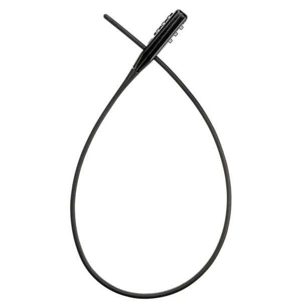 AXA Zipper slot 53cm 10mm - zwart