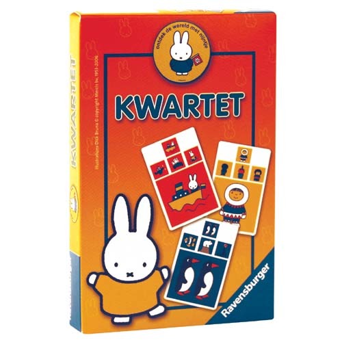 Ravensburger nijntje kwartet ontdek de wereld