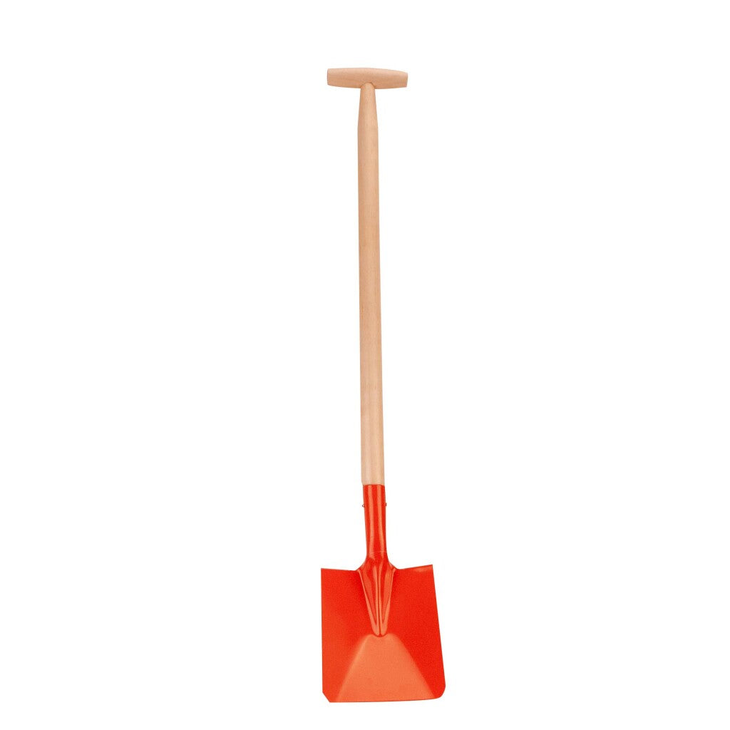 Basic Metalen schep met houten steel 75 cm