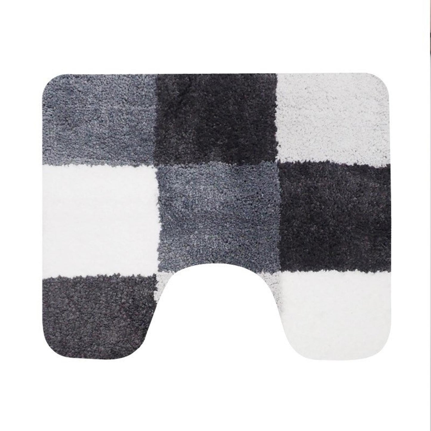 Dutch House Brest toiletmat 60x50cm grijs