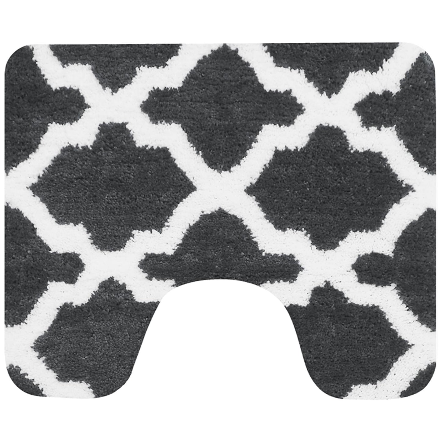 Dutch House Toulon toiletmat 60x50cm antraciet
