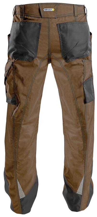 DASSY broek spectrum bruin grijs 54